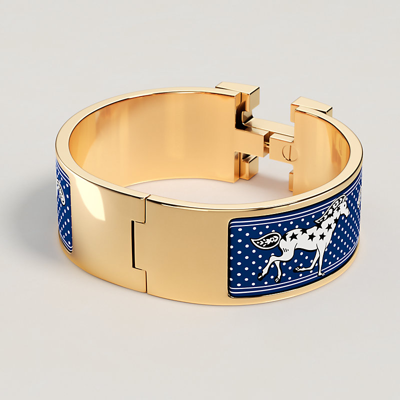 Clic Clac H Cheval de Coeur Bandana bracelet | Hermès USA